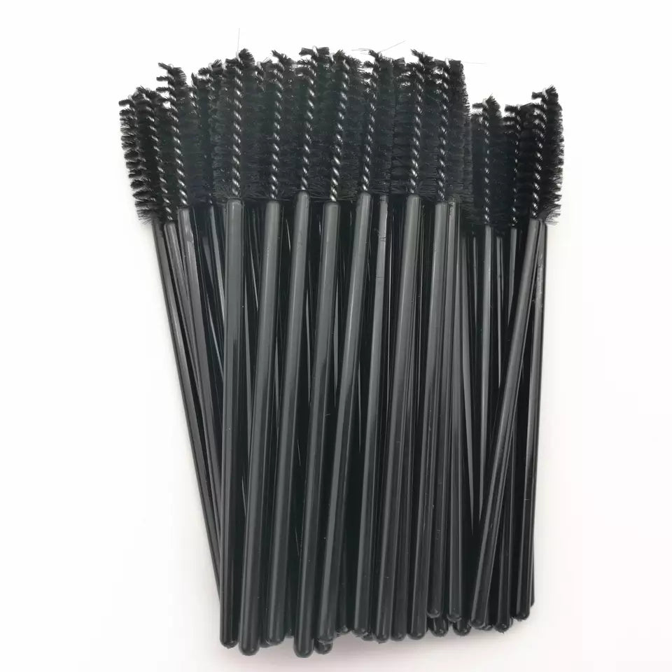 Eyelash and Mascara Disposable Wand - Black