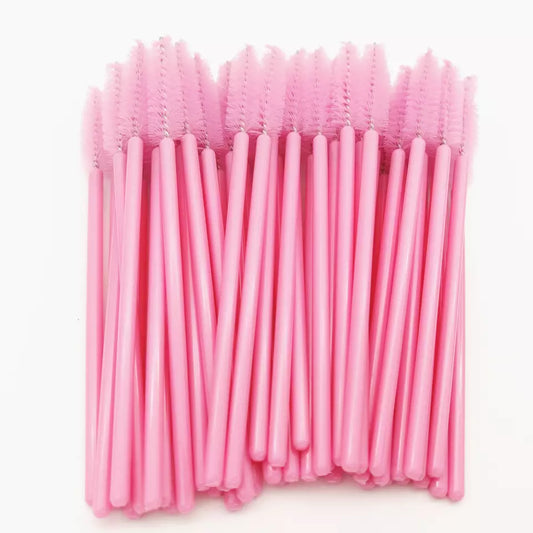 Eyelash and Mascara Disposable Wand - Pink